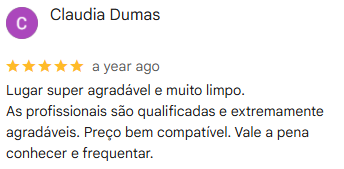 Depoimento de Cliente Satisfeita