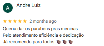 Depoimento de Cliente Satisfeita
